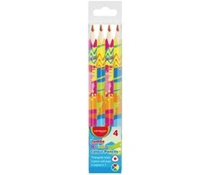 Spalvoti pieštukai Keyroad, 4vnt/pak, 4 spalvos viename