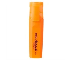 Teksto žymeklis DELI Accent 1-4mm oranžinis