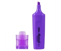 Teksto žymeklis DELI Accent, 1-4mm, violetinis