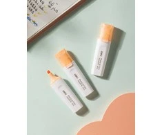 Teksto žymeklis DELI Macaron, 1-5mm, pastelinės oranžinės spalvos