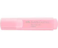 Teksto žymeklis Faber-Castell 46, pastelinis, rožinės spalvos