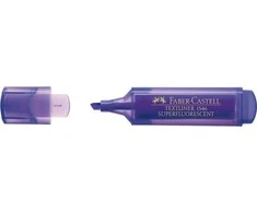 Teksto žymeklis Faber-Castell Superfluorecent, violetinis