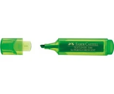 Teksto žymeklis Faber-Castell Superfluorecent, žalias