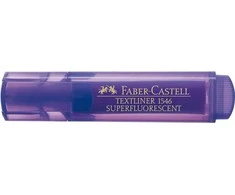 Teksto žymeklis Faber-Castell Superfluorecent, violetinis