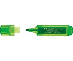 Teksto žymeklis Faber-Castell Superfluorecent, žalias