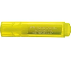 Teksto žymeklis Faber-Castell Superfluorecent, geltonos spalvos