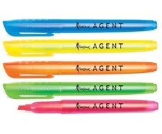 *Teksto žymeklis Forpus Agent, 1-4mm, kirstu galiuku, žalios spalvos