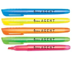 *Teksto žymeklis Forpus Agent, 1-4mm, kirstu galiuku, žalios spalvos