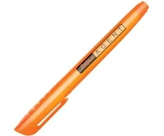 *Teksto žymeklis Forpus Agent, 1-4mm, kirstu galiuku, oranžinės spalvos