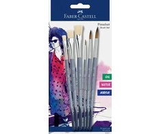 Faber-Castell – apvalus 3x ir plokščias 3x ant BC (282891)