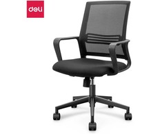 Biuro kėde DELI 4501, juodos spalvos