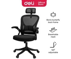 Biuro kėdė DELI 4505, juodos spalvos