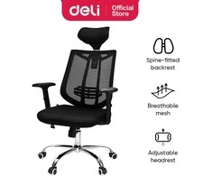 Biuro kėdė DELI 4512, juodos spalvos