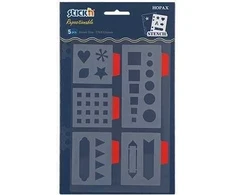 *Trafaretas StickN 26103 176x124mm, mark