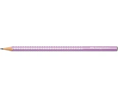 Pieštukas Faber-Castell Sparkle HB, violetinės spalvos korpusas