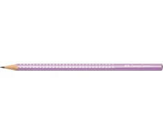 Pieštukas Faber-Castell Sparkle HB, violetinės spalvos korpusas