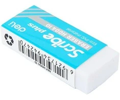 Trintukas DELI Scribe Plus Eco-PVC baltas