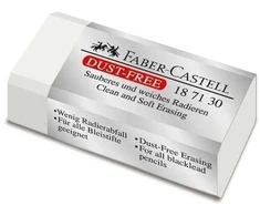 Trintukas Faber-Castell Dust Free, baltos spalvos