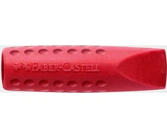 Trintukas - kamštelis pieštukui Faber-Castell Grip 2001, raudonos ir mėlynos spalvos, 2 vnt.
