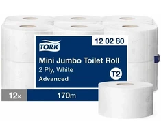 Tualetinis popierius Lambi, 3 sluoksniai, baltos spalvos, 8vnt