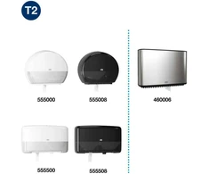 Tualetinis popierius Tork Mini Jumbo T2 (120377) natūralios spalvos tualetinio popieriaus ritinys Advanced