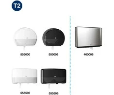 Tualetinis popierius Tork Mini Jumbo T2 (120377) natūralios spalvos tualetinio popieriaus ritinys Advanced