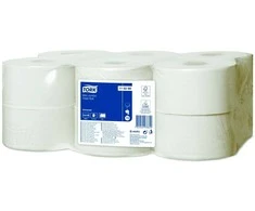 Tualetinis popierius Tork Universal Jumbo Mini T2, baltos spalvos, 110298, 2 sluoksniai, 150 m
