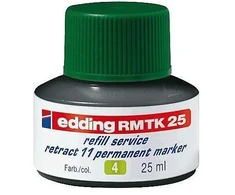 Tušas permanentiniams žymekliams Edding MKT25, 25ml, žalios spalvos