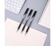 Tušinukas Deli Arrow SoftGrip 0.7 mm juodas