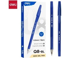 Tušinukas DELI, EQ8, 0.5mm., mėlynos spalvos