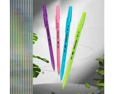 Tušinukas DELI Think 0.7 mm mėlynas rašalas, pastelinių spalvų