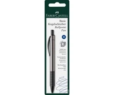 *Tušinukas Faber-Castell Basic 0,7 mm, mėlynos spalvos, blisteryje