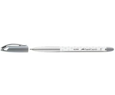 Faber-castell K-one rašiklis, 0,5 mm, juodas, vandeniui atsparus