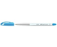 Faber-castell K-one rašiklis, 0,5 mm, mėlynas, vandeniui atsparus