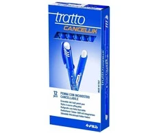 Tušinukas Fila Tratto Cancel, 0,4mm, su trintuku, mėlynos spalvos