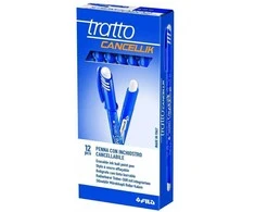 Tušinukas Fila Tratto Cancel, 0,4mm, su trintuku, mėlynos spalvos