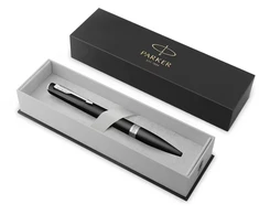 Tušinukas Parker Meridian Core, matinis, juodos spalvos su chromo apdaila CT