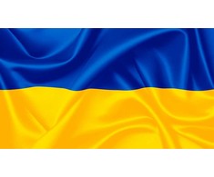 Ukrainos vėliava, 170x100cm, su kišene ir raišteliais
