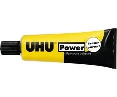 Universalūs klijai UHU Power, skaidrūs, 45ml