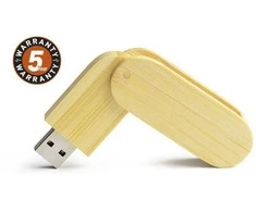 USB atmintinė, 8GB, medinis korpusas