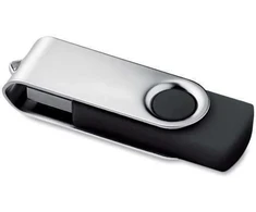 USB atmintinė TECHMATE, 4GB, juodos spalvos