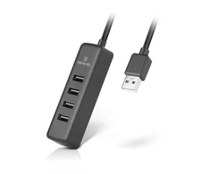 USB šakotuvas REAL-EL HQ-175 juodos spalvos