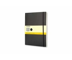 Moleskine Srl Užrašų knygutė Moleskine Classic 19x25cm, langeliais, minkštu viršeliu, juodos spalvos