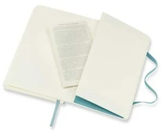 Užrašų knygutė Moleskine Classic, 9x14cm, linijomis, minkštu viršeliu, mėlynos spalvos