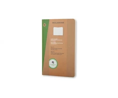 *Užrašų knygutė Moleskine Evernote 13x21cm, linijomis, minkštu viršeliu, 2vnt/pak, rudos spalvos