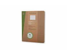 *Užrašų knygutė Moleskine Evernote 19x25cm, linijomis, minkštu viršeliu, 2vnt/pak, rudos spalvos