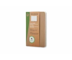 *Užrašų knygutė Moleskine Evernote 9x14cm, linijomis, minkštu viršeliu, 2vnt/pak, rudos spalvos