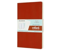 Užrašų knygutė Moleskine Volant, 13x21cm,minkštais viršeliais, mėlyna