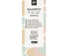 Užrašų knygutė su magnetu (Darbų sąrašas), 50 lapų, 89x210mm