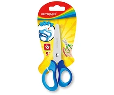 Vaikiškos žirklės 13cm, minkštos, ergonomiškos rankenos